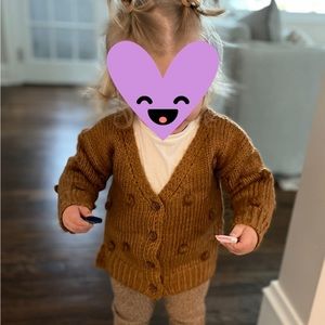 Toddler Boucle cardigan 2T